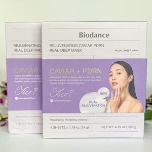 Biodance Caviar + PDRN Rejuvenating Deep Mask — 8 Sheet Mask (NEW)